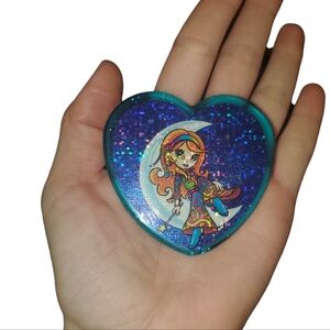 Vintage Lisa Frank Blue Heart